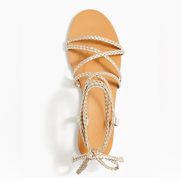 COPY - Braided lace-up sandals - Picture 3 of 6